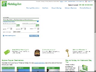 Web site www.holiday-inn.com, Holiday Inn Oklahoma City-Arpt