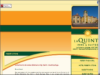 Web site www.lqokc.com, La Quinta by Wyndham OKC North - Quail Springs